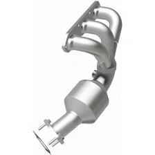Left 2006 Porsche Cayman 3.4L California Grade CARB Compliant Direct-Fit Catalytic Converter image 3