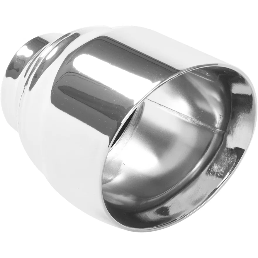 4.5in. Round Polished Exhaust Tip