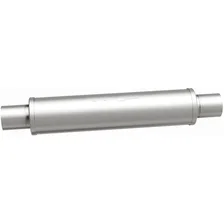 4in. Round Straight-Through Performance Exhaust Muffler image 4