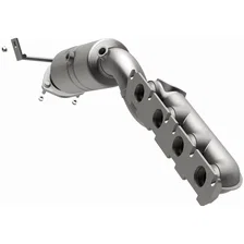 Left 2007-2011 Audi A6 Quattro 4.2L | 2007-2008 Audi A8 Quattro 4.2L OEM Grade Federal / EPA Compliant Direct-Fit Manifold Catalytic Converter image 2