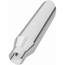 4in. Round Polished Exhaust Tip image 3