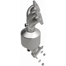 Front 2007-2013 Mitsubishi Outlander 3.0L OEM Grade Federal / EPA Compliant Direct-Fit Manifold Catalytic Converter image 4