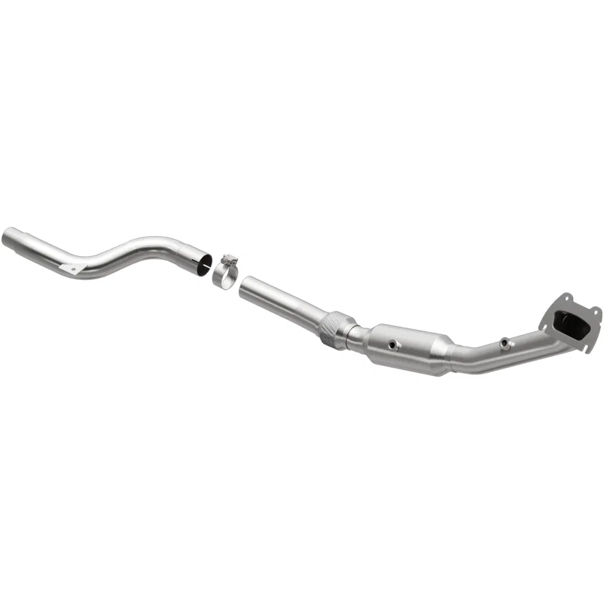 Left OEM Grade Federal / EPA Compliant Direct-Fit Manifold Catalytic Converter