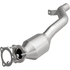Rear Left 2010-2011 Porsche Cayenne 4.8L California Grade CARB Compliant Direct-Fit Catalytic Converter image 1