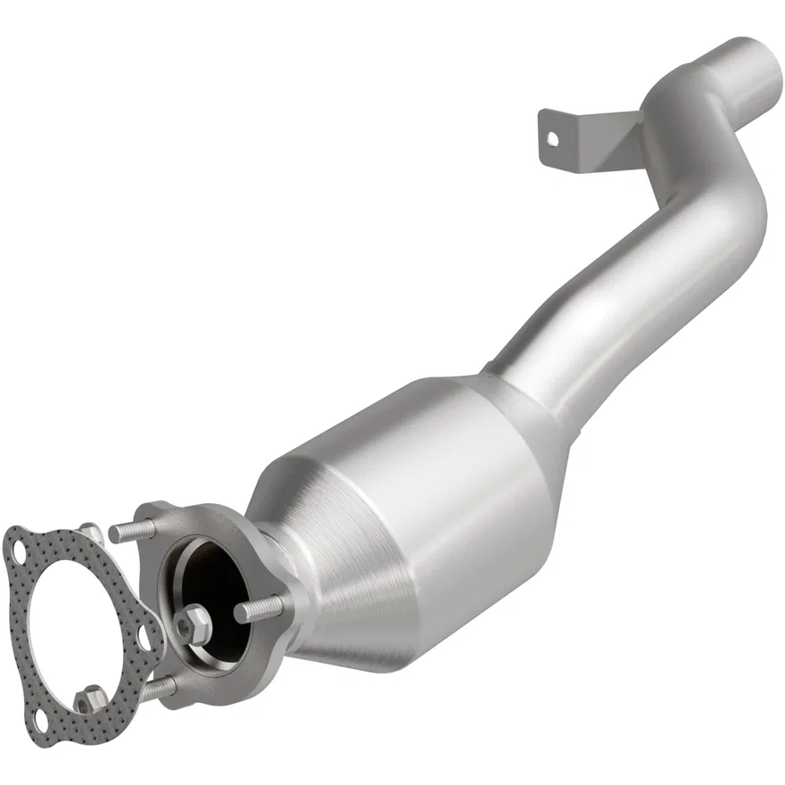 Rear Left 2010-2011 Porsche Cayenne 4.8L California Grade CARB Compliant Direct-Fit Catalytic Converter