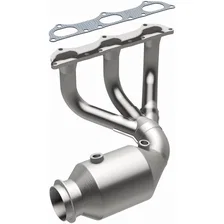 Right 2014-2016 Porsche 911 GT3 3.8L OEM Grade Federal / EPA Compliant Direct-Fit Manifold Catalytic Converter image 2