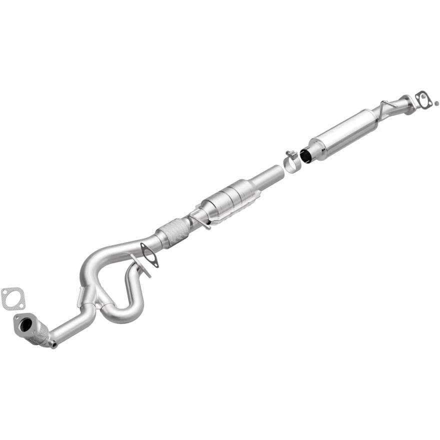Rear 2003-2006 Hyundai Santa Fe 3.5L OEM Grade Federal / EPA Compliant Direct-Fit Catalytic Converter