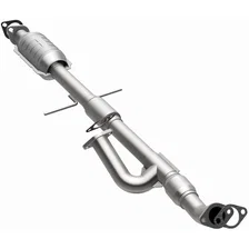 Rear 2000-2001 Hyundai Sonata 2.5L California Grade CARB Compliant Direct-Fit Catalytic Converter image 2