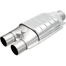 Rear Standard Grade Federal / EPA Compliant Universal Catalytic Converter image 1