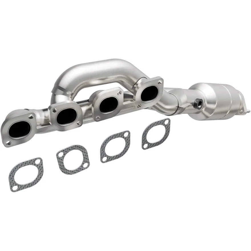 Right OEM Grade Federal / EPA Compliant Direct-Fit Manifold Catalytic Converter for BMW