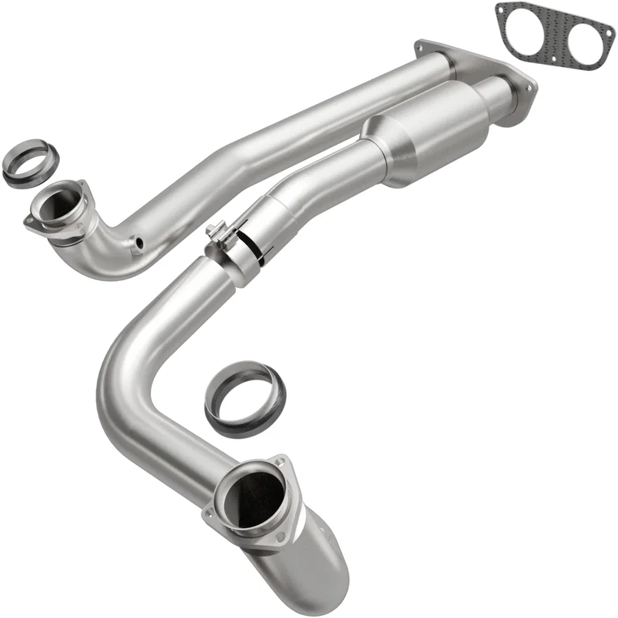 Left California Grade CARB Compliant Direct-Fit Catalytic Converter
