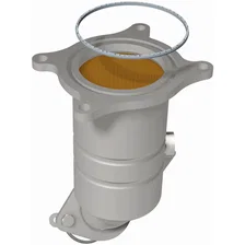 Front OEM Grade Federal / EPA Compliant Direct-Fit Catalytic Converter image 2