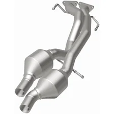 Rear 2007-2010 Audi Q7 3.6L | 2007-2010 Volkswagen Touareg 3.6L OEM Grade Federal / EPA Compliant Direct-Fit Catalytic Converter image 3