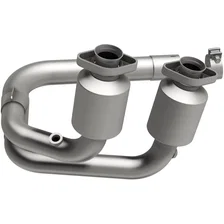 Front 2004-2006 Jeep Wrangler 4.0L OEM Grade Federal / EPA Compliant Direct-Fit Catalytic Converter image 4