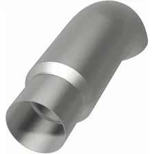 5in. Round Polished Exhaust Tip image 3