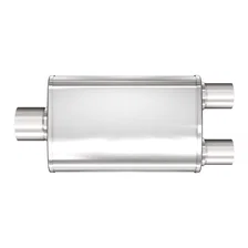 XL 4 X 9in. Oval Multi-Chamber Performance Exhaust Muffler image 1