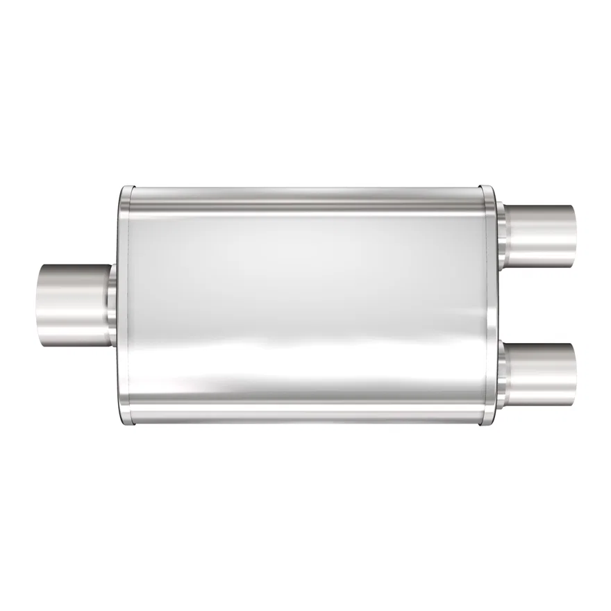 XL 4 X 9in. Oval Multi-Chamber Performance Exhaust Muffler