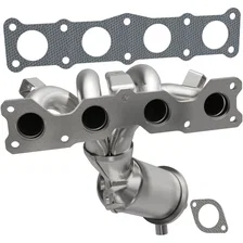 Front 2006 Kia Optima 2.4L California Grade CARB Compliant Direct-Fit Manifold Catalytic Converter image 1