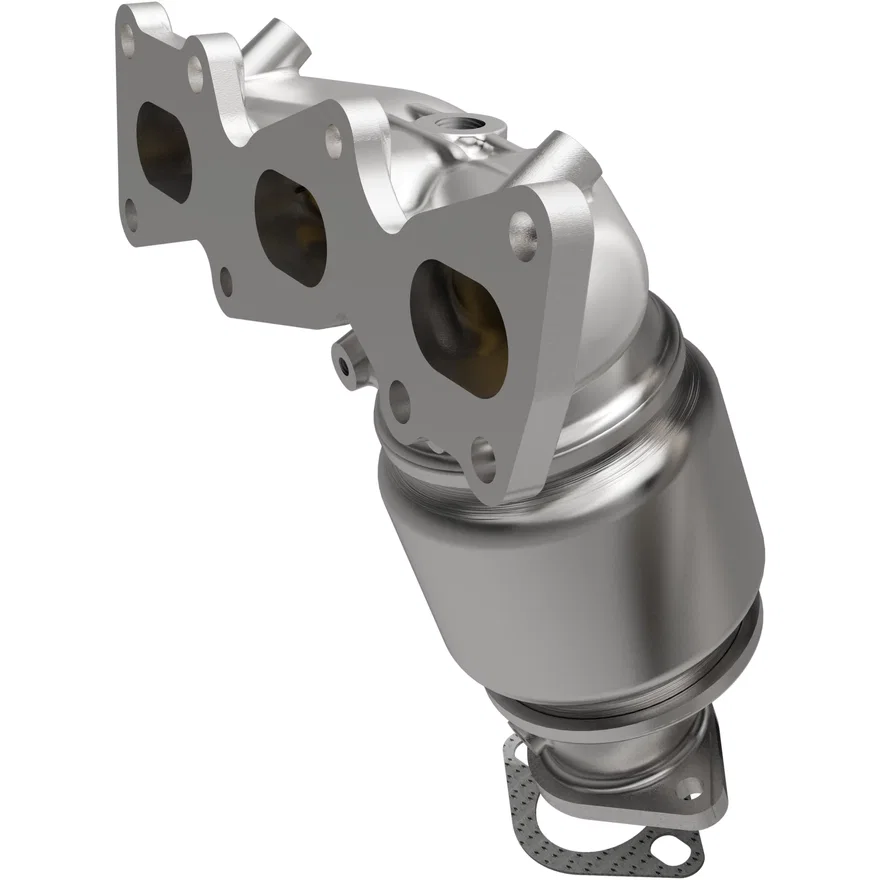 Front 2008-2010 Hyundai Sonata 3.3L | 2009 Hyundai Azera 3.3L California Grade CARB Compliant Direct-Fit Manifold Catalytic Converter