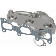 Rear 2006 Kia Optima 2.7L California Grade CARB Compliant Direct-Fit Manifold Catalytic Converter image 3