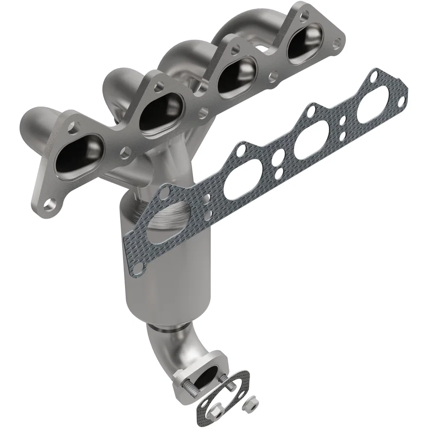 Front 2003 Hyundai Elantra 2.0L California Grade CARB Compliant Direct-Fit Manifold Catalytic Converter