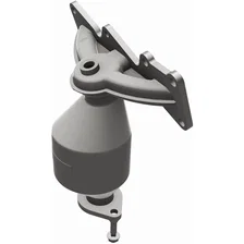 Front OEM Grade Federal / EPA Compliant Direct-Fit Manifold Catalytic Converter image 2