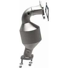 Rear California Grade CARB Compliant Direct-Fit Manifold Catalytic Converter image 2