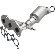 Rear 2011 Toyota Sienna 3.5L California Grade CARB Compliant Direct-Fit Manifold Catalytic Converter image 1