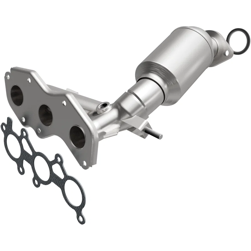 Rear 2011 Toyota Sienna 3.5L California Grade CARB Compliant Direct-Fit Manifold Catalytic Converter