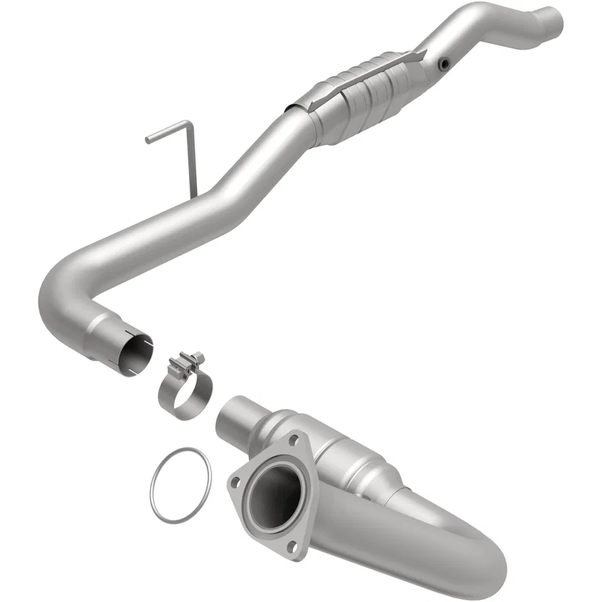 Left California Grade CARB Compliant Direct-Fit Catalytic Converter