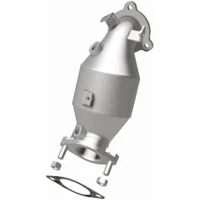 Front 2010-2012 Hyundai Genesis Coupe 2.0L OEM Grade Federal / EPA Compliant Direct-Fit Catalytic Converter image 3