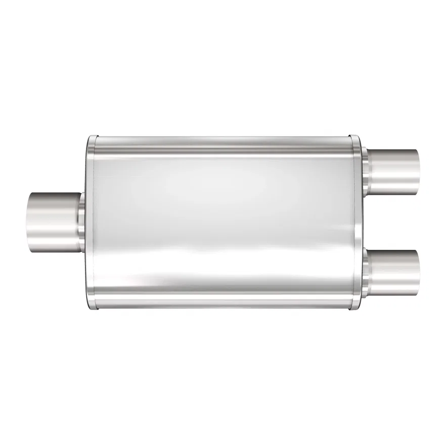 XL 4 X 9in. Oval Multi-Chamber Performance Exhaust Muffler