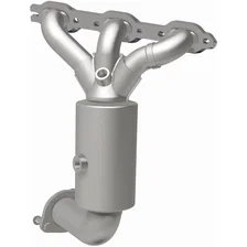 Rear OEM Grade Federal / EPA Compliant Direct-Fit Manifold Catalytic Converter image 3