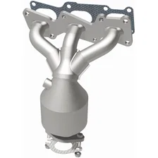 Front OEM Grade Federal / EPA Compliant Direct-Fit Manifold Catalytic Converter image 3