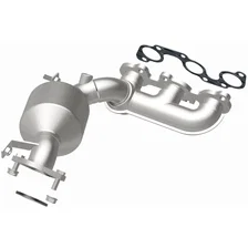 Rear 2004-2006 Toyota Sienna 3.3L California Grade CARB Compliant Direct-Fit Manifold Catalytic Converter image 3