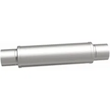 4in. Round Straight-Through Performance Exhaust Muffler image 4