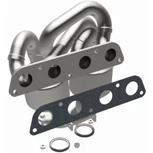 Front 2000-2005 Toyota MR2 Spyder 1.8L California Grade CARB Compliant Direct-Fit Manifold Catalytic Converter image 2