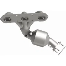 Left 2006-2008 Porsche Cayman 3.4L | 2007-2008 Porsche Cayman 2.7L OEM Grade Federal / EPA Compliant Direct-Fit Manifold Catalytic Converter image 4