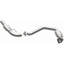 Left HM Grade Federal / EPA Compliant Direct-Fit Catalytic Converter image 2