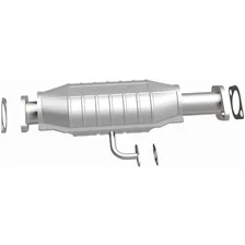 Rear 1984-1991 Mazda RX-7 1.3L | 1984-1985 Mazda RX-7 1.1L Standard Grade Federal / EPA Compliant Direct-Fit Catalytic Converter image 4