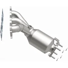 Right 2011-2014 Volvo XC90 3.2L OEM Grade Federal / EPA Compliant Direct-Fit Manifold Catalytic Converter image 4