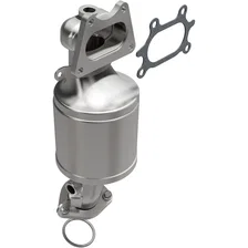 Front 2006-2007 Honda Accord 3.0L California Grade CARB Compliant Direct-Fit Manifold Catalytic Converter image 1