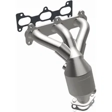 Front California Grade CARB Compliant Direct-Fit Manifold Catalytic Converter image 2