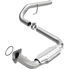 Left HM Grade Federal / EPA Compliant Direct-Fit Catalytic Converter image 1