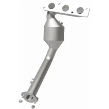 Front 2002-2005 Land Rover Freelander 2.5L OEM Grade Federal / EPA Compliant Direct-Fit Manifold Catalytic Converter image 3