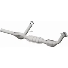 Right 2004-2005 Ford F-150 5.4L California Grade CARB Compliant Direct-Fit Catalytic Converter image 3