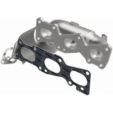 Left 2009-2011 Hyundai Genesis 3.8L | 2013-2016 Hyundai Genesis Coupe 3.8L OEM Grade Federal / EPA Compliant Direct-Fit Manifold Catalytic Converter image 4