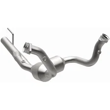 Front 2002-2004 Jeep Grand Cherokee 4.7L OEM Grade Federal / EPA Compliant Direct-Fit Catalytic Converter image 2