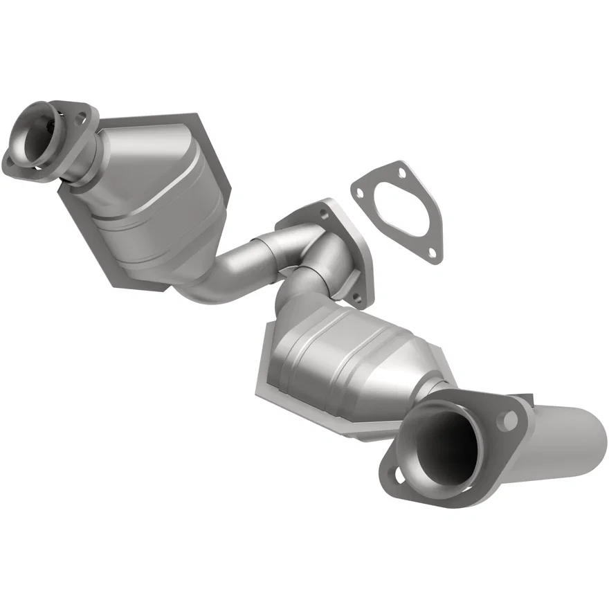 Front HM Grade Federal / EPA Compliant Direct-Fit Catalytic Converter