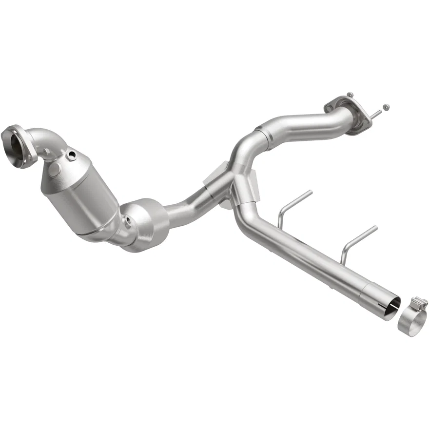 Right 2021-2023 Ford F-150 2.7L OEM Grade Federal / EPA Compliant Direct-Fit Catalytic Converter